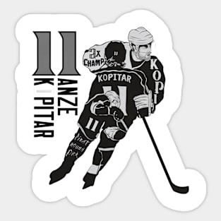 Anze Kopitar Los Angles Mix Sticker